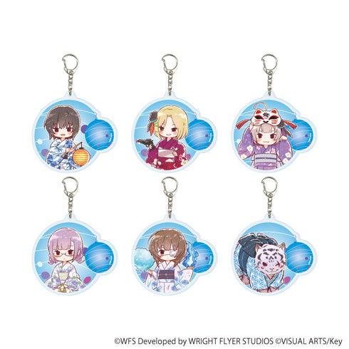 『ヘブンバーンズレッド』アクリルキーホルダー15/浴衣ver. 第31B部隊 コンプリートセット(全6種)(グラフアートイラスト)